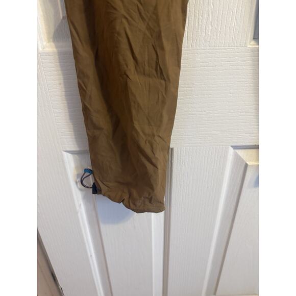 Columbia Mens 32 Regular Nylon Hiking Pants Tan Blue Trim Zip Pockets Outdoor - Picture 7 of 11